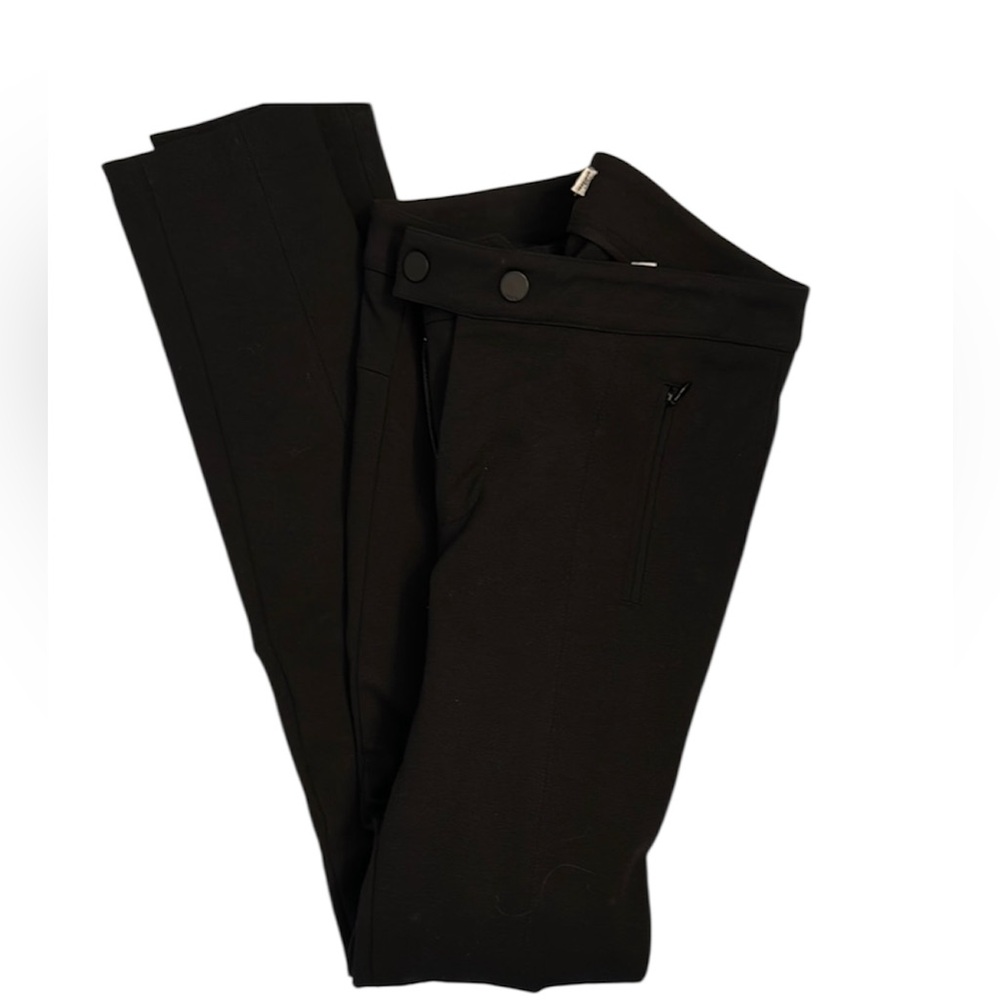 Vince Charcoal Buttoned Trousers